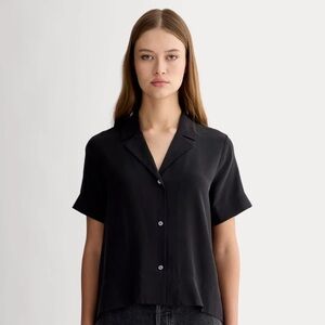 Everlane Washable Silk Notch Shirt